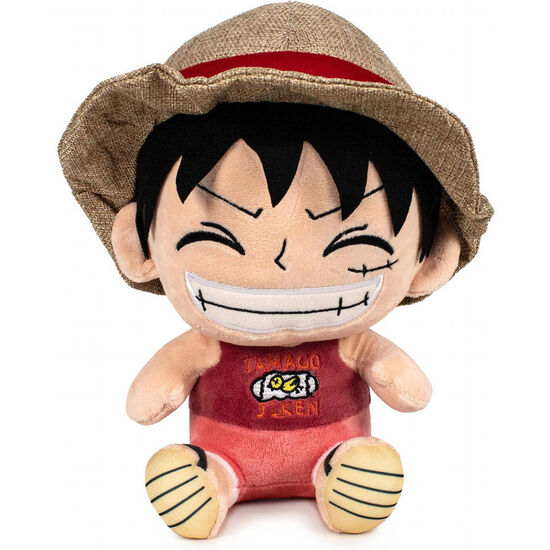 PELUCHE MONKEY D LUFFY ONE PIECE 25CM image 0