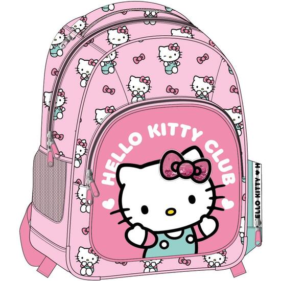MOCHILA ESCOLAR MEDIANA 42 CM HELLO KITTY image 0