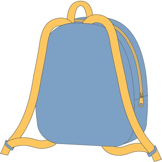 MOCHILA GUARDERIA PERSONAJE PREMIUM STITCH image 1