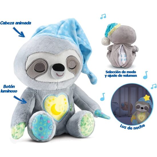 PELUCHE BEBE PEREZOSO NANAS DORMIR image 1