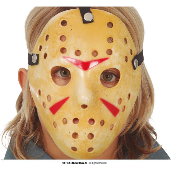 MASCARA HOCKEY INFANTIL PVC image 0