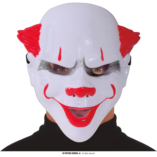 MASCARA PAYASO ASESINO PVC image 0