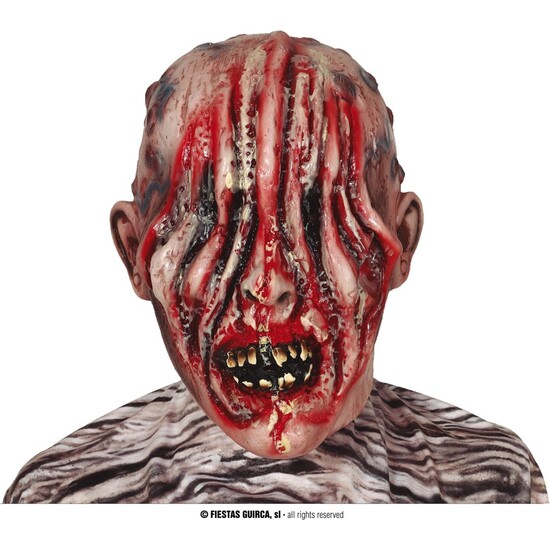 MASCARA ZOMBIE SIN OJOS, LATEX image 0