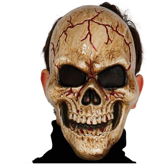 MASCARA CALAVERA DE LAS TINIEBLAS PVC image 0