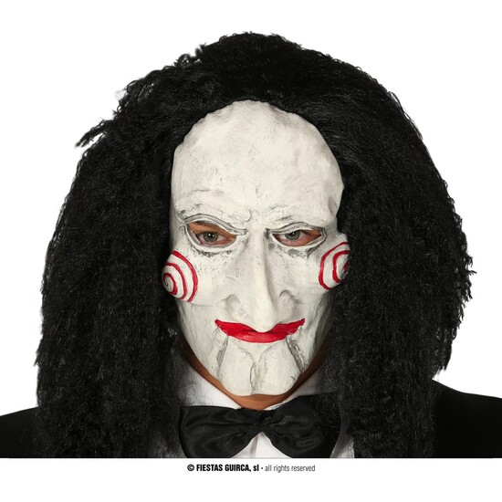 MASCARA MARIONETA CON PELO LATEX image 0