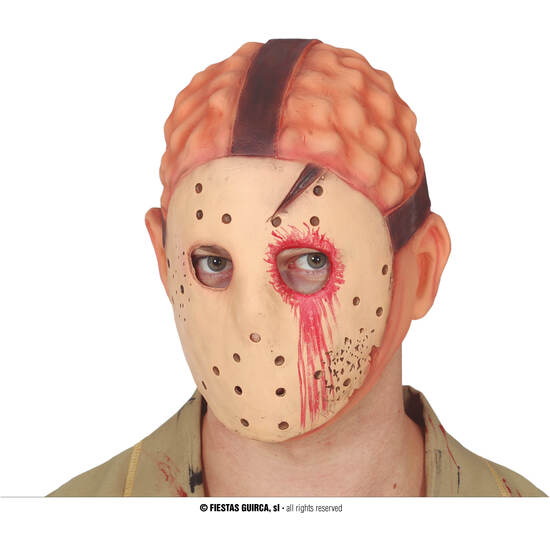 MASCARA ASESINO HOCKEY LATEX image 0