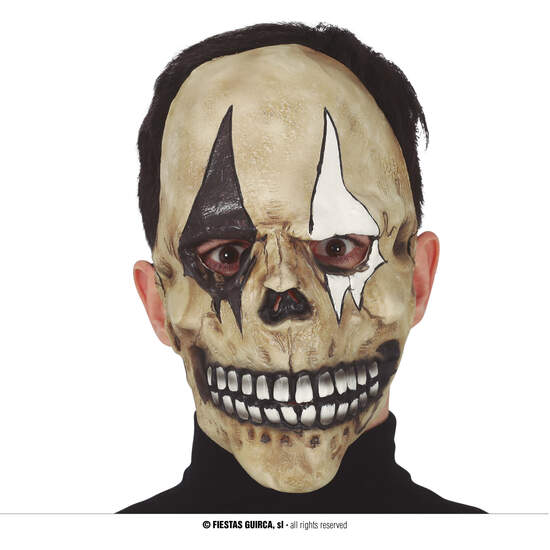 MASCARA CALAVERA ARLEQUIN LATEX image 0