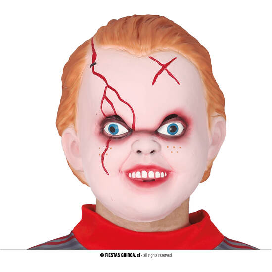MASCARA NIÑO DIABOLICO LATEX image 0