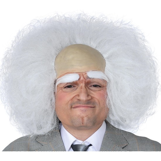 PELUCA Y CALVA BLANCA EN CAJA image 0