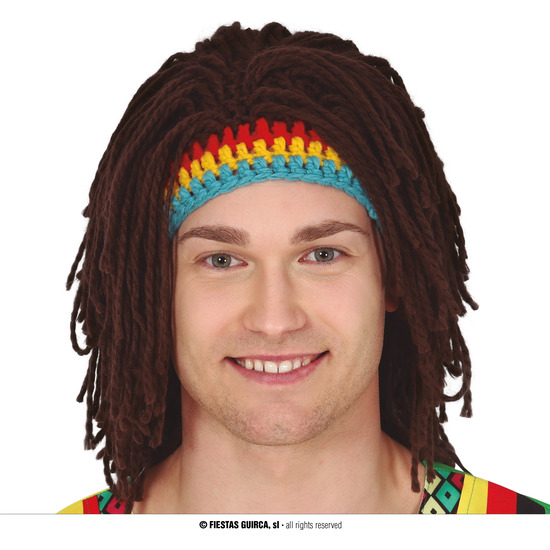 PELUCA RASTA DE LANA EN CAJA image 0