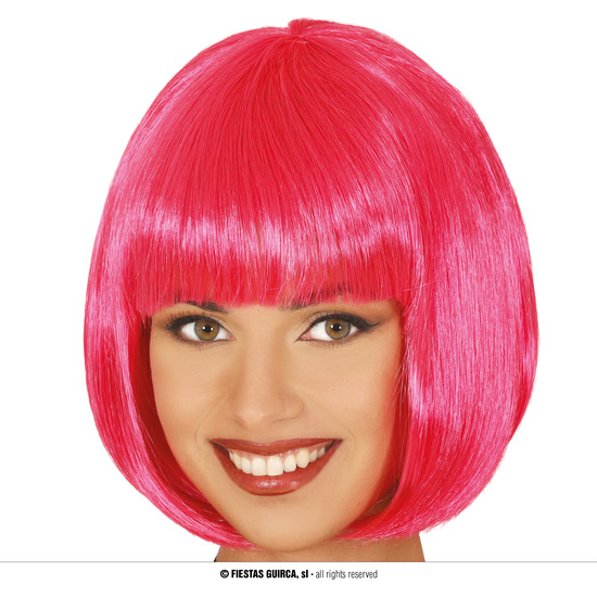 PELUCA MEDIA MELENA ROSA 100 GR. image 0
