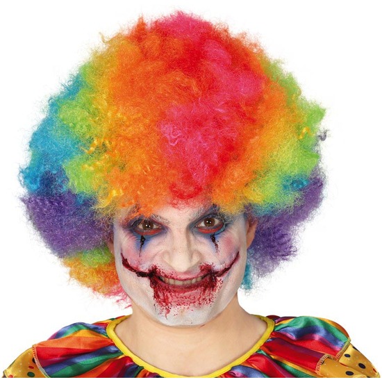 PELUCA RIZOS MULTICOLOR EN CAJA image 0