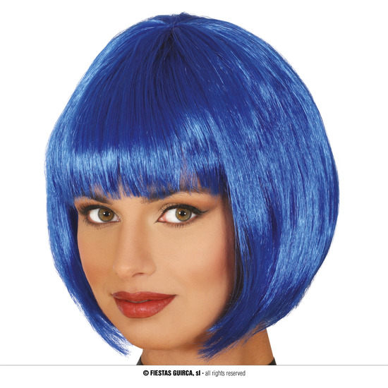 PELUCA MEDIA MELENA AZUL 100 GR. image 0