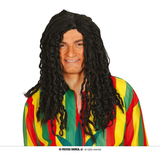 PELUCA RASTA NEGRA EN CAJA image 0