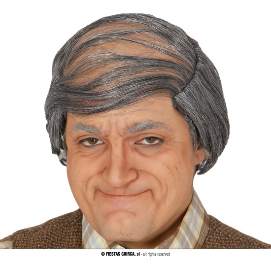 CALVA CON PELO GRIS image 0