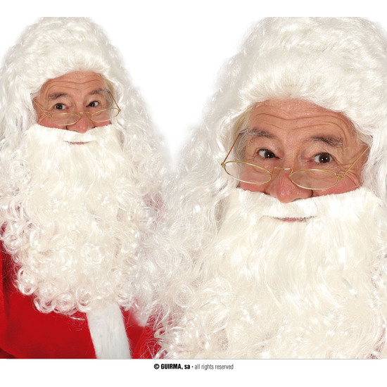 PELUCA Y BARBA PAPA NOEL EN CAJA image 0