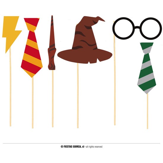 PHOTOCALL 6 PCS.ESTUDIANTE MAGIA image 0