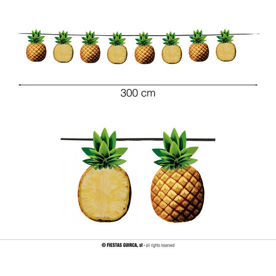 GUIRNALDA PIÑAS 13 PCS. 300 CMS. image 0