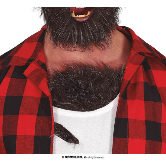 PELO EN PECHO HOMBRE LOBO image 0