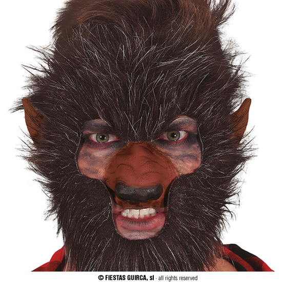 SET PELO CARA HOMBRE LOBO image 0
