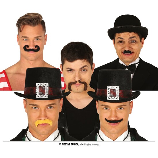 BLISTER 6 BIGOTES SURT. image 0