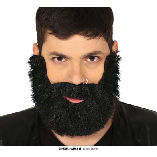 BARBA TUPIDA NEGRA image 0