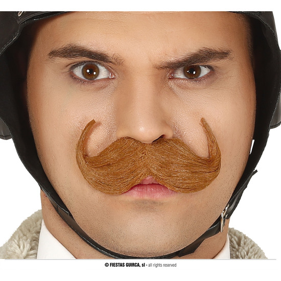BIGOTE INGLES MARRON image 0