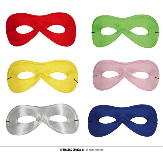 ANTIFAZ PIERROT SEDA MULTICOLOR "EXTRA" image 0