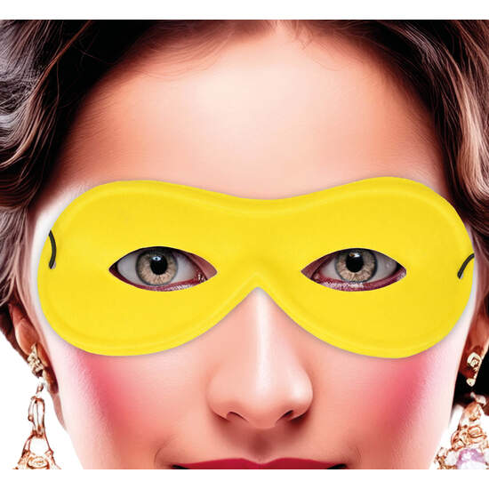 ANTIFAZ PIERROT SEDA AMARILLO "EXTRA" image 0
