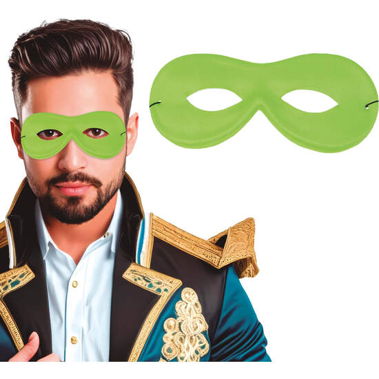 ANTIFAZ PIERROT SEDA VERDE "EXTRA" image 0