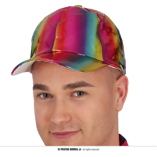GORRA METALIZADA MULTICOLOR image 0