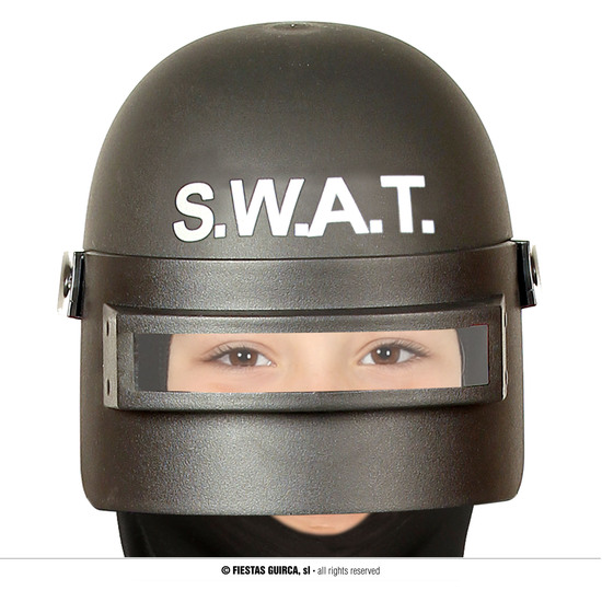 CASCO "SWAT" ANTIDISTURBIOS INFANTIL image 0