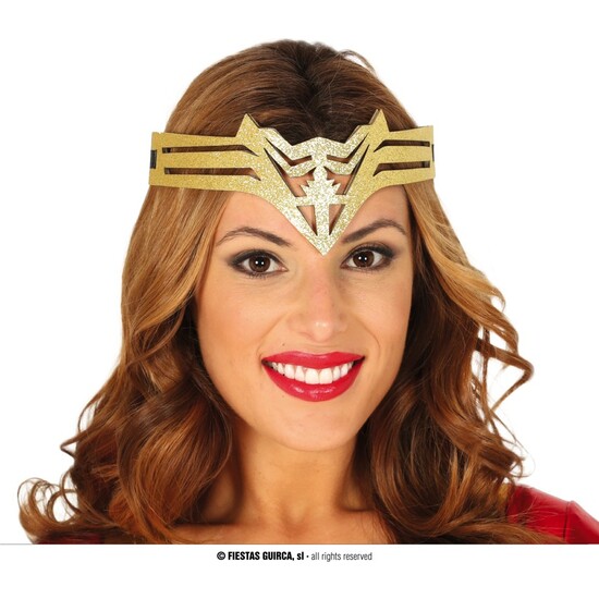 DIADEMA CABEZA SUPER HEROINA image 0