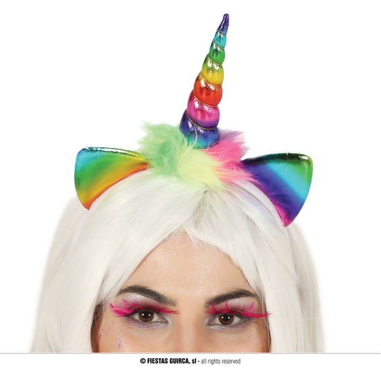 DIADEMA UNICORNIO MULTIC. image 0