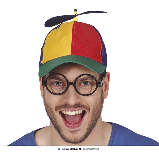 GORRA MULTICOLOR CON HELICE image 0