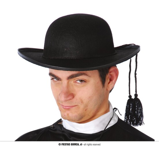 SOMBRERO CURA FIELTRO image 0
