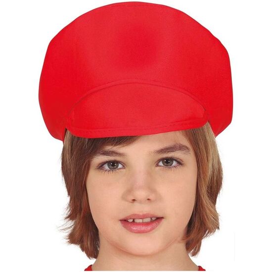 GORRA FONTANERO ROJA EN INFANTIL image 0