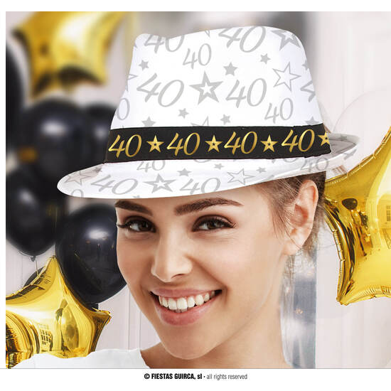 GORRO GANGSTER 40 AÑOS image 0