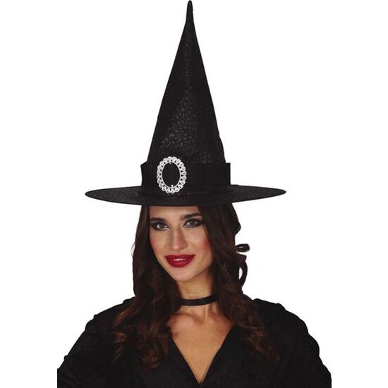 SOMBRERO BRUJA NEGRO image 0