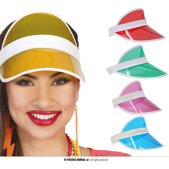 VISERAS TRANSPARENTES COLORES SURTIDOS image 0