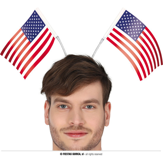 DIADEMA BANDERAS AMERICA image 0
