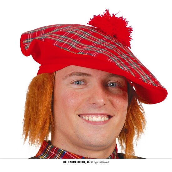 SOMBRERO ESCOCES CON PELO image 0