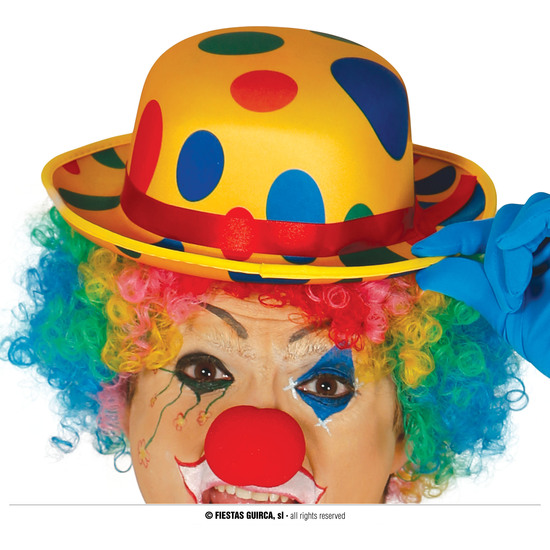 BOMBIN PAYASO TOPOS ALTA CALIDAD image 0