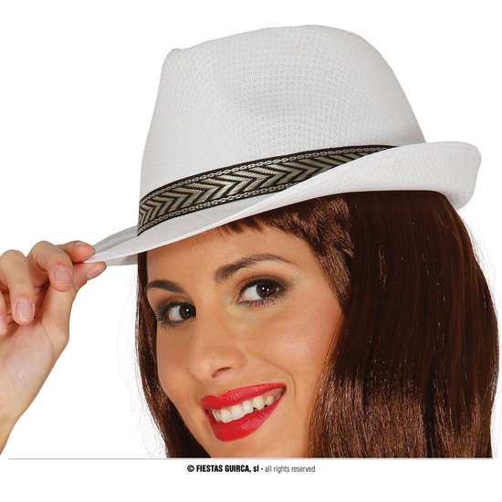 SOMBRERO GANGSTER BLANCO image 0