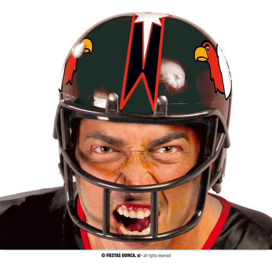 CASCO FUTBOL AMERICANO NEGRO image 0