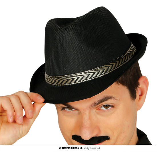 SOMBRERO GANGSTER NEGRO image 0