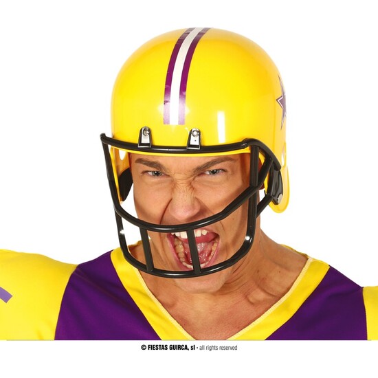 CASCO FUTBOL AMERICANO AMARILLO image 0