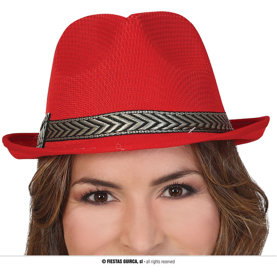 GORRO GANGSTER ROJO image 0