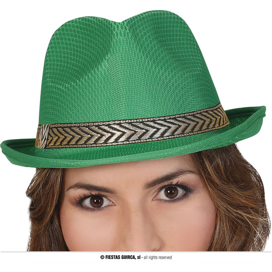 GORRO GANGSTER VERDE image 0