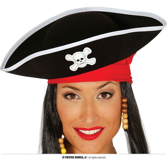 SOMBRERO PIRATA FIELTRO image 0